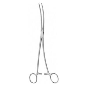 Uterine Dressing Forceps curved